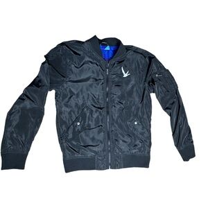 Grey Goose Black Windbreaker